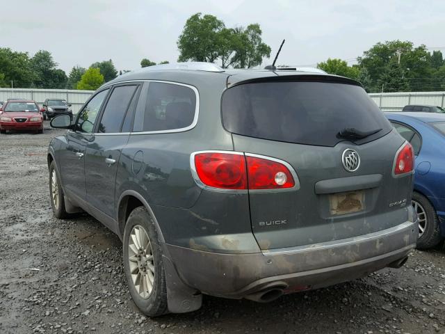 5GAKVBED6BJ157922 - 2011 BUICK ENCLAVE CX GRAY photo 3