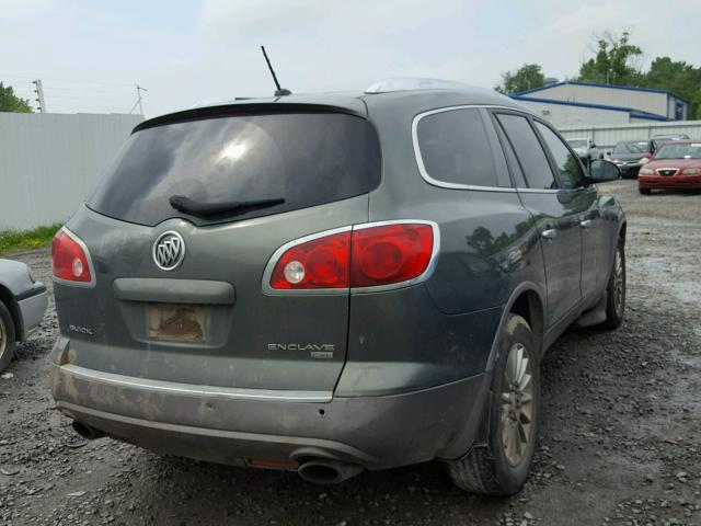 5GAKVBED6BJ157922 - 2011 BUICK ENCLAVE CX GRAY photo 4