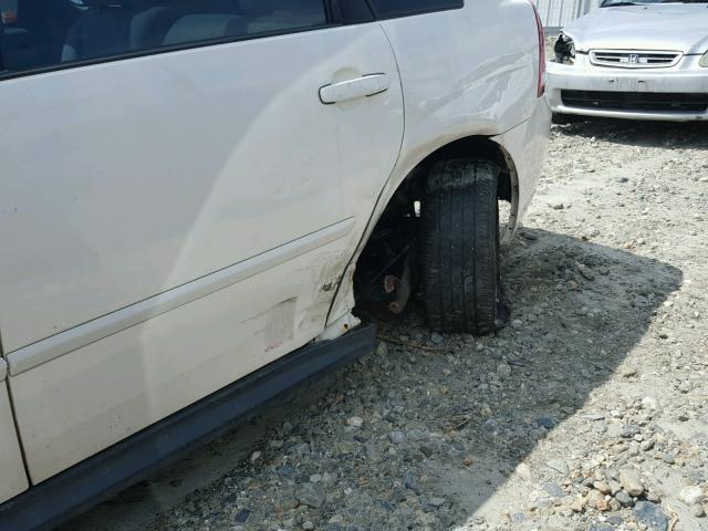 1G1ZT62884F220468 - 2004 CHEVROLET MALIBU MAX თეთრი ფოტო 9