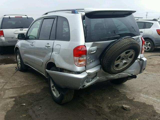 JTEGH20V320053773 - 2002 TOYOTA RAV4 SILVER photo 3