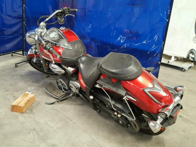 JYAVN01Y8EA002037 - 2014 YAMAHA XVS950 AC RED photo 3