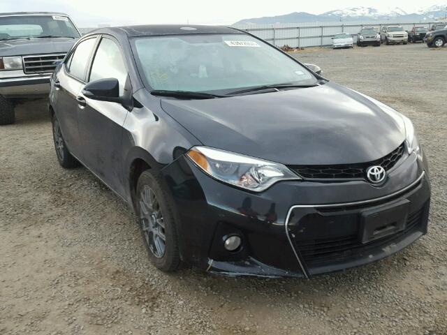 5YFBURHE3FP306996 - 2015 TOYOTA COROLLA L BLACK photo 1