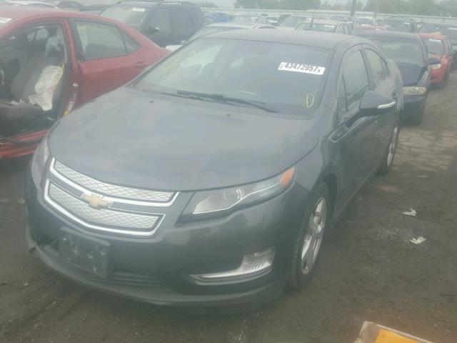 1G1RA6E44CU127973 - 2012 CHEVROLET VOLT GRAY photo 2