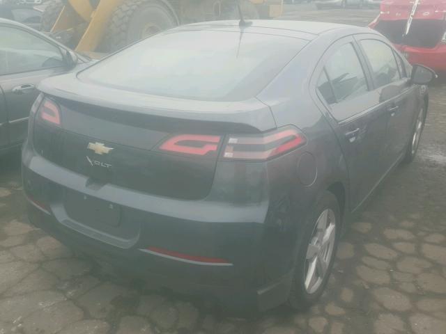 1G1RA6E44CU127973 - 2012 CHEVROLET VOLT GRAY photo 4