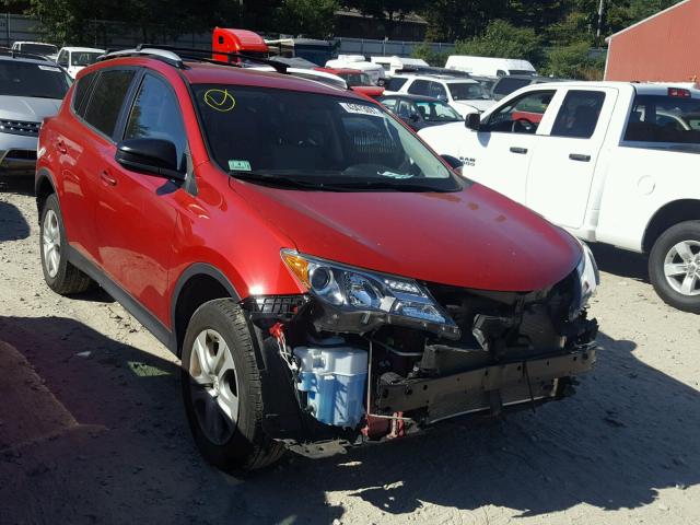 JTMBFREV5EJ000612 - 2014 TOYOTA RAV4 LE Qırmızı foto 1
