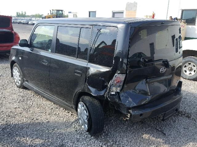 JTLKT324064126219 - 2006 TOYOTA SCION XB შავი ფოტო 3
