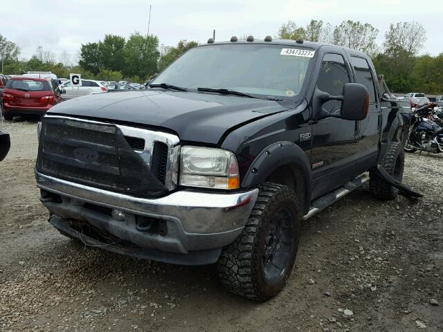 1FTNW21P93EC84702 - 2003 FORD F250 SUPER BLACK photo 2