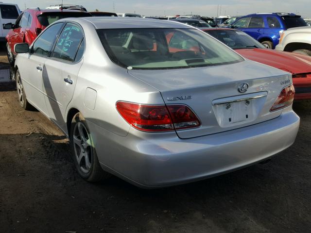 JTHBA30G765150587 - 2006 LEXUS ES SILVER photo 3