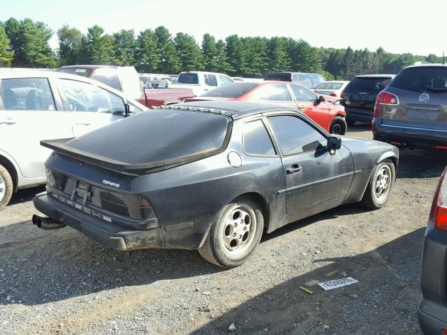 WP0AA0949KN452526 - 1989 PORSCHE 944 BLACK photo 4