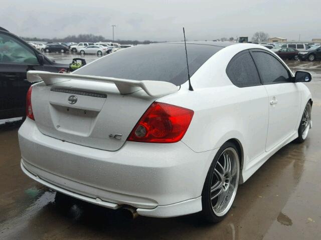 JTKDE177260083976 - 2006 TOYOTA SCION TC 白色 照片 4