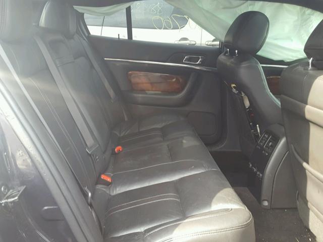 1LNHL9EK7DG608180 - 2013 LINCOLN MKS BLUE photo 6