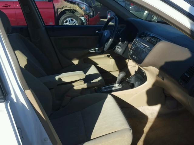 2HGES267X3H574963 - 2003 HONDA CIVIC EX თეთრი ფოტო 5