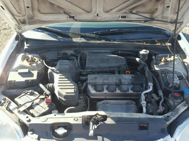 2HGES267X3H574963 - 2003 HONDA CIVIC EX თეთრი ფოტო 7