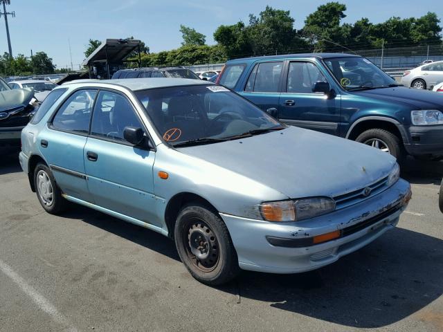 JF1GF2447PG811324 - 1993 SUBARU IMPREZA L BLUE photo 1