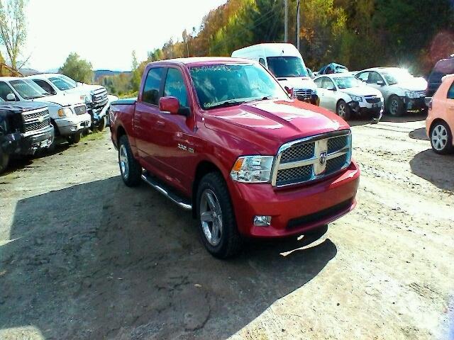 1D3HV13T79S744008 - 2009 DODGE RAM 1500 RED photo 1