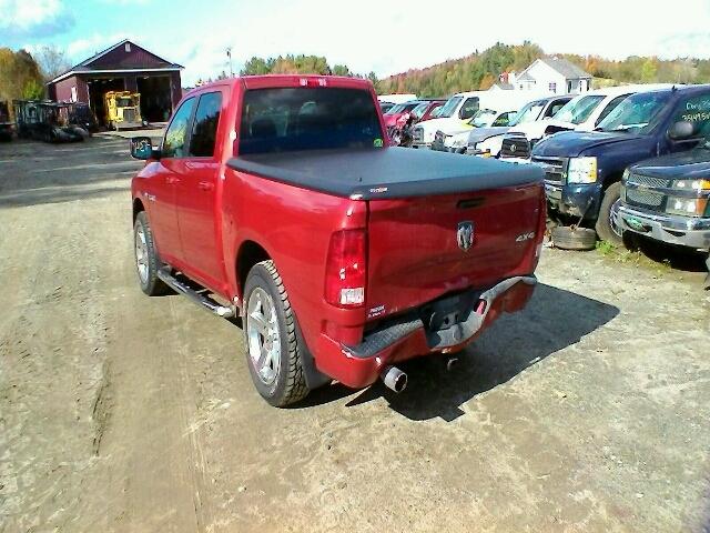 1D3HV13T79S744008 - 2009 DODGE RAM 1500 RED photo 3