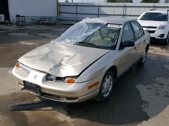 1G8ZH52882Z140547 - 2002 SATURN SL1 GOLD photo 2