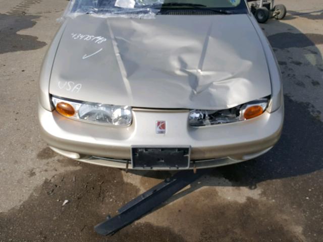 1G8ZH52882Z140547 - 2002 SATURN SL1 GOLD photo 9