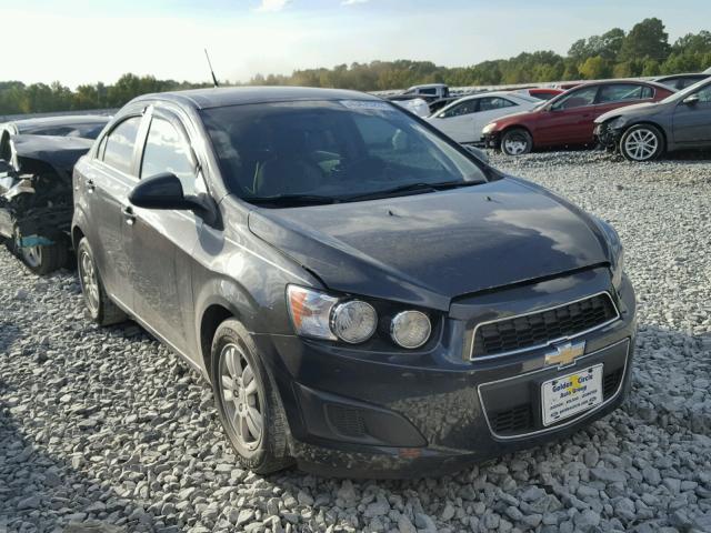 1G1JC5SH5E4149136 - 2014 CHEVROLET SONIC LT CHARCOAL photo 1