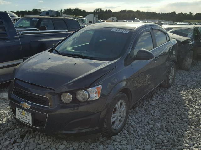 1G1JC5SH5E4149136 - 2014 CHEVROLET SONIC LT CHARCOAL photo 2