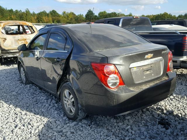 1G1JC5SH5E4149136 - 2014 CHEVROLET SONIC LT CHARCOAL photo 3