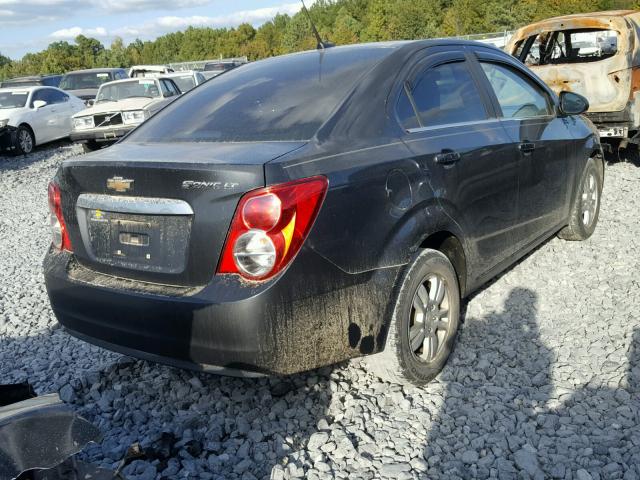 1G1JC5SH5E4149136 - 2014 CHEVROLET SONIC LT CHARCOAL photo 4