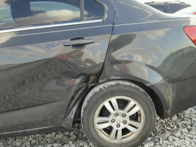 1G1JC5SH5E4149136 - 2014 CHEVROLET SONIC LT Grafit foto 9