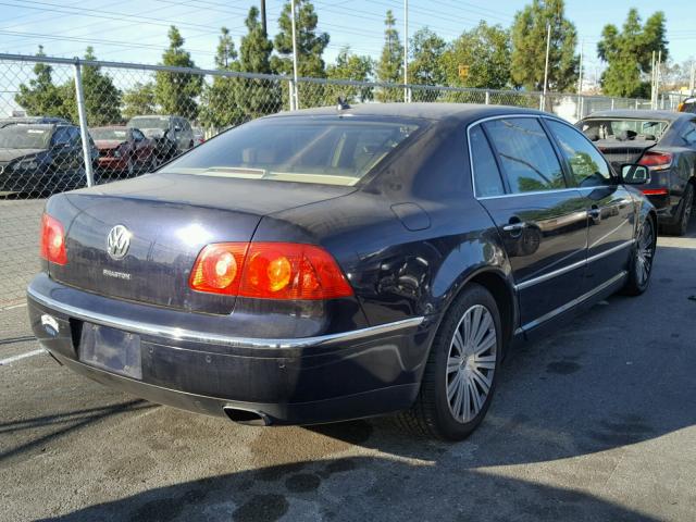 WVWAF03D458004224 - 2005 VOLKSWAGEN PHAETON 4. BLUE photo 4