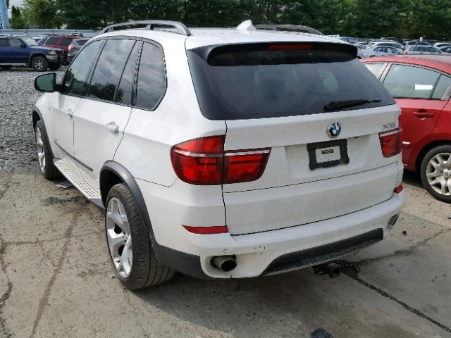 5UXZV4C54CL987243 - 2012 BMW X5 XDRIVE3 WHITE photo 3