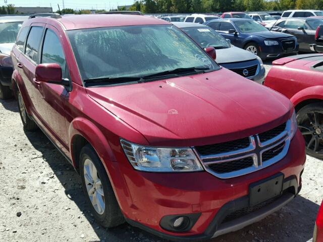 3C4PDCBB7FT532022 - 2015 DODGE JOURNEY SX RED photo 1