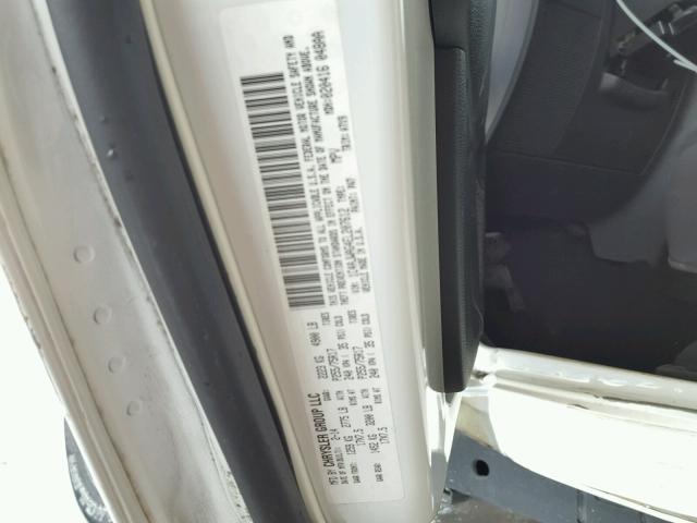 1C4AJWAG4EL207612 - 2014 JEEP WRANGLER S WHITE photo 10