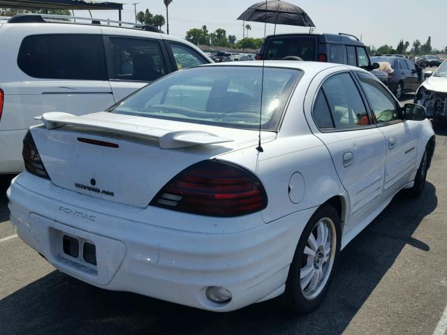 1G2NF52EXYM821044 - 2000 PONTIAC GRAND AM S 白色 照片 4
