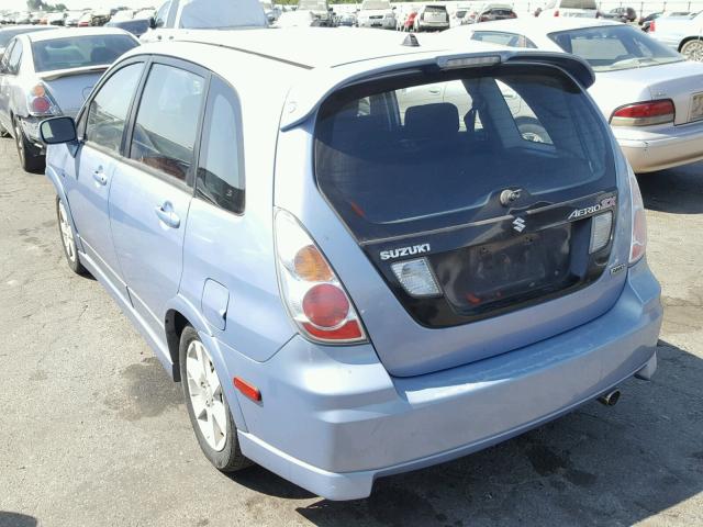 JS2RD61H055300947 - 2005 SUZUKI AERIO SX BLUE photo 3