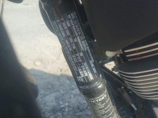 5VPGA36N7F3045543 - 2015 VICTORY MOTORCYCLES VEGAS 8-BA BLACK photo 10