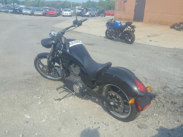 5VPGA36N7F3045543 - 2015 VICTORY MOTORCYCLES VEGAS 8-BA BLACK photo 3