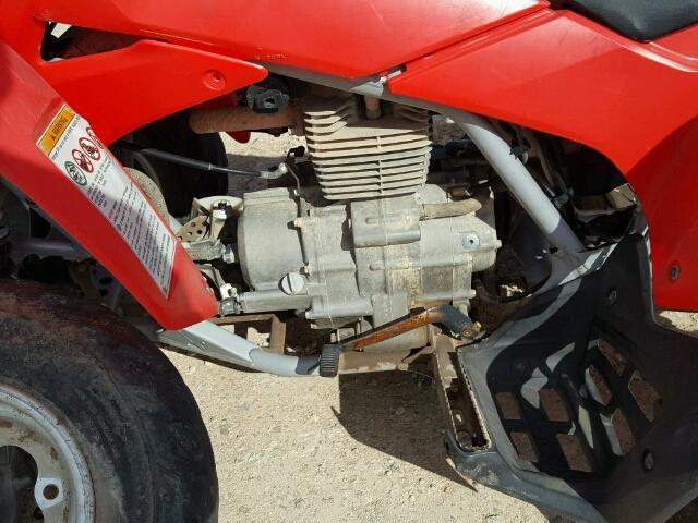 1HFTE270XE4400394 - 2014 HONDA TRX250 X RED photo 7