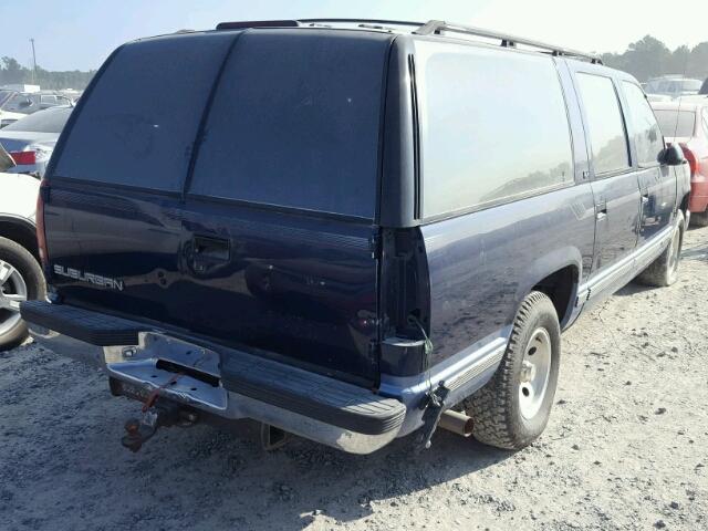 1GKEC16K2RJ738681 - 1994 GMC SUBURBAN BLUE photo 4