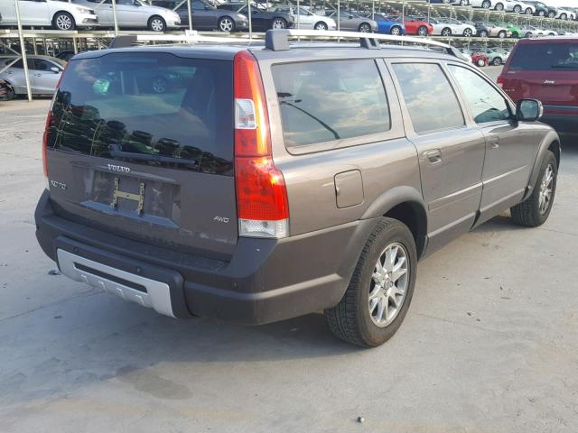 YV4SZ592471260757 - 2007 VOLVO XC70 GRAY photo 4