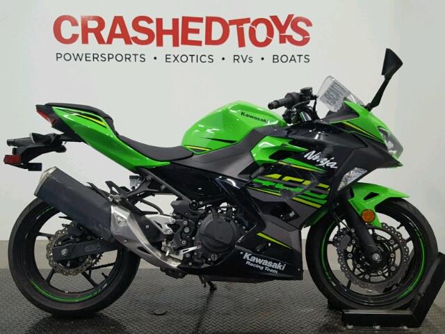 JKAEXKG12JDA13206 - 2018 KAWASAKI EX400 GREEN photo 1