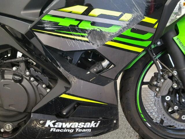 JKAEXKG12JDA13206 - 2018 KAWASAKI EX400 GREEN photo 14