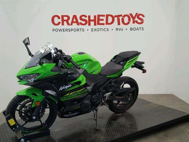 JKAEXKG12JDA13206 - 2018 KAWASAKI EX400 GREEN photo 19