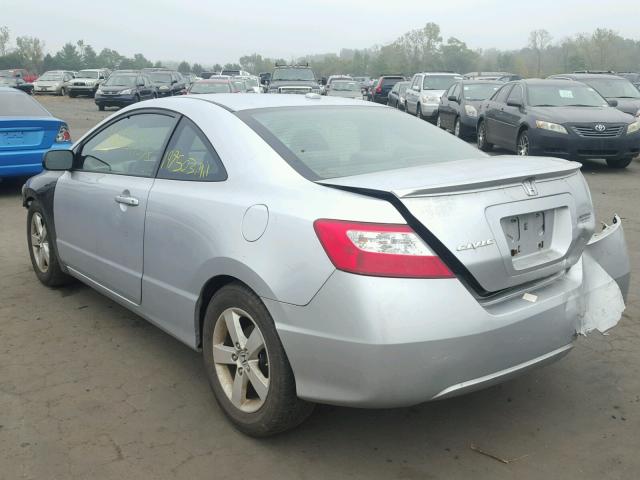 2HGFG12847H523768 - 2007 HONDA CIVIC EX GRAY photo 3