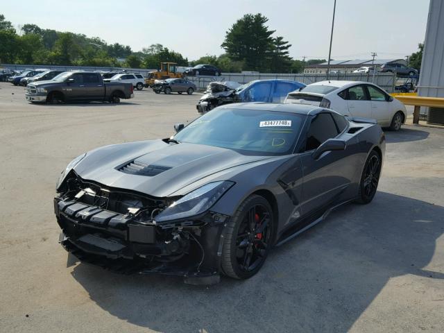 1G1YK2D70G5118362 - 2016 CHEVROLET CORVETTE S GRAY photo 2