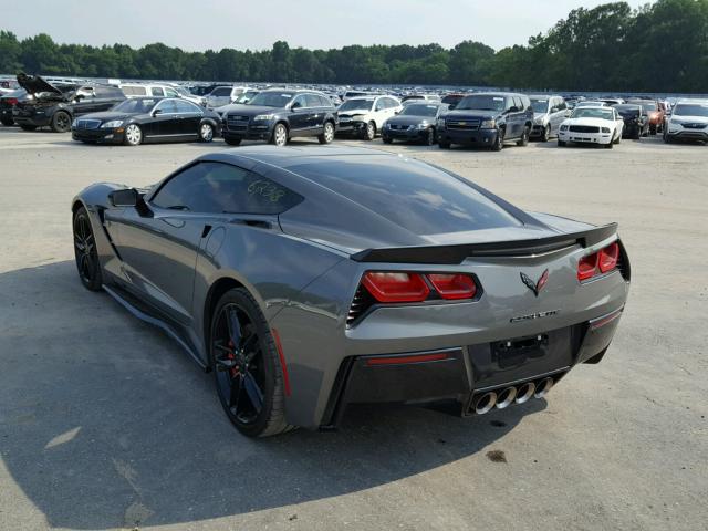 1G1YK2D70G5118362 - 2016 CHEVROLET CORVETTE S GRAY photo 3