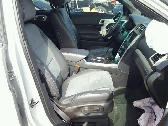 1FM5K7D81FGA33562 - 2015 FORD EXPLORER SILVER photo 5