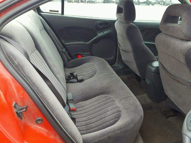 1G2NE52T0XM828360 - 1999 PONTIAC GRAND AM S RED photo 6