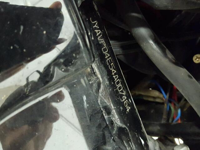 JYAVP04E54A007464 - 2004 YAMAHA XVZ13 BLACK photo 20