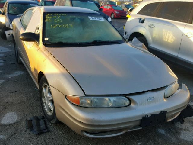 1G3NL52F94C129483 - 2004 OLDSMOBILE ALERO GL GOLD photo 1