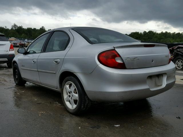 1P3ES46C21D279986 - 2001 PLYMOUTH NEON BASE 银色 照片 3