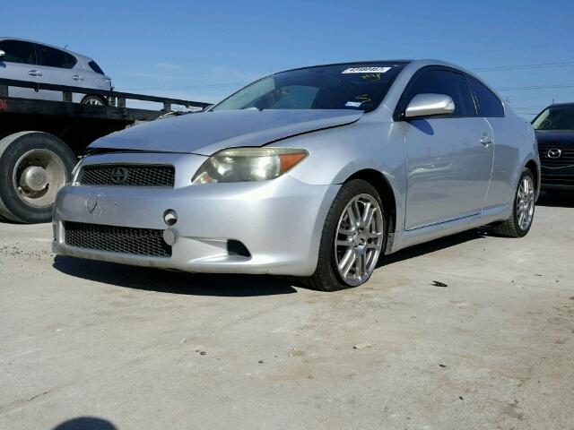 JTKDE177860137362 - 2006 TOYOTA SCION TC SILVER photo 2